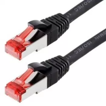 Cable de red Helos CAT6 S/FTP (PIMF) 20 m negro