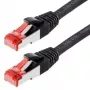 Cable de red Helos CAT6 S/FTP (PIMF) 20 m negro