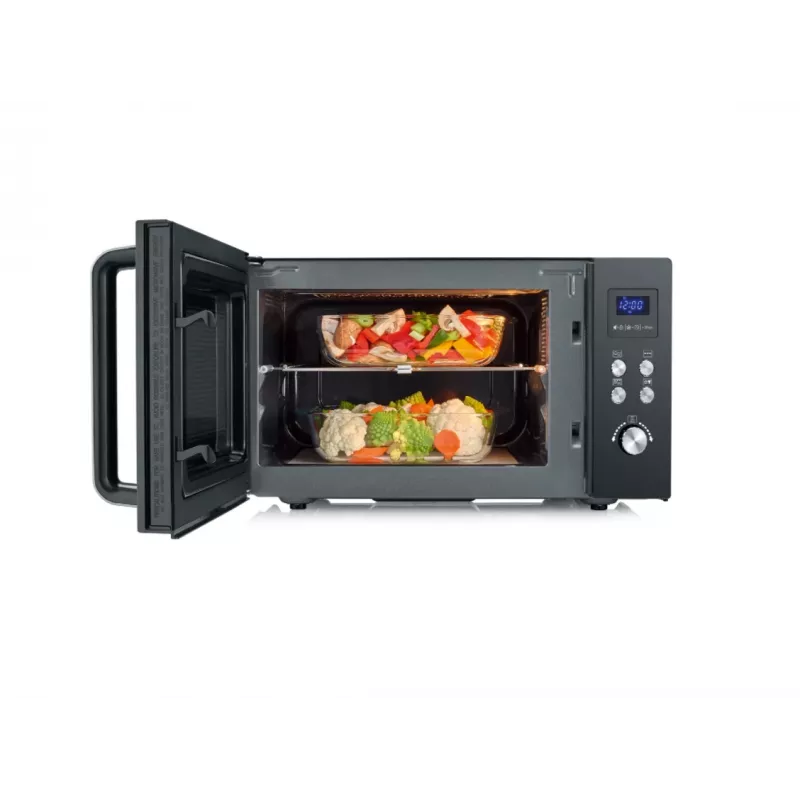 Microondas con grill Severin MW 7763, 900 W, 25 L