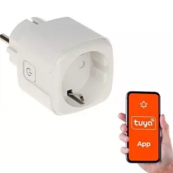 Enchufe inteligente GENWAY ATLO-P1-TUYA — enchufe inteligente Wi‑Fi, control remoto mediante Tuya, enchufe individual