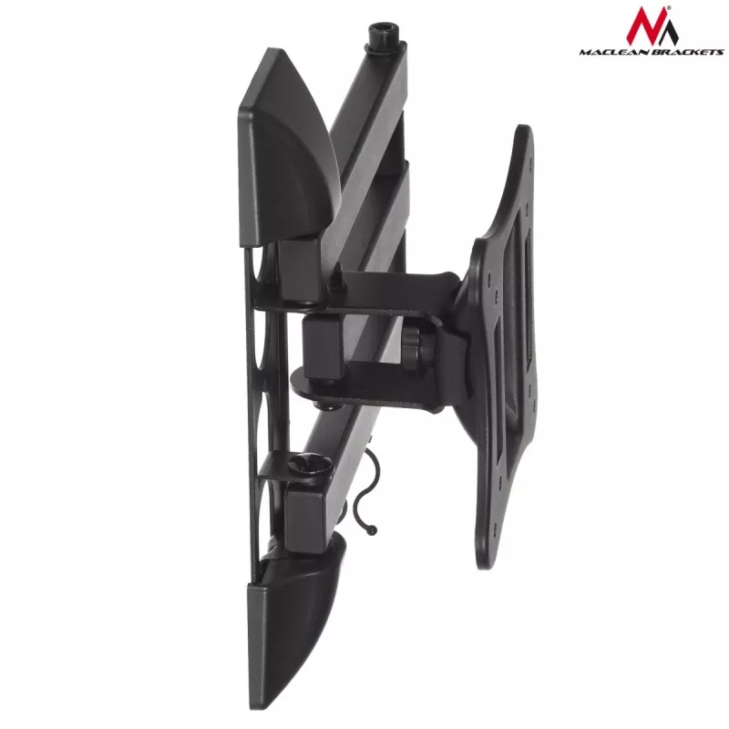 Soporte de pared para TV/monitor MACLEAN MC-719, para pantallas de hasta 68,6 cm (27 inch), máx. 15 kg, VESA 100x100, negro