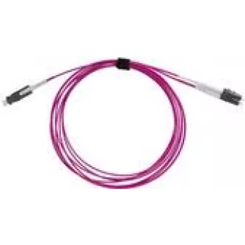 Cable de fibra óptica BlueOptics NM7902QD116010M-BO SN LC OM4 10 m negro rosa blanco