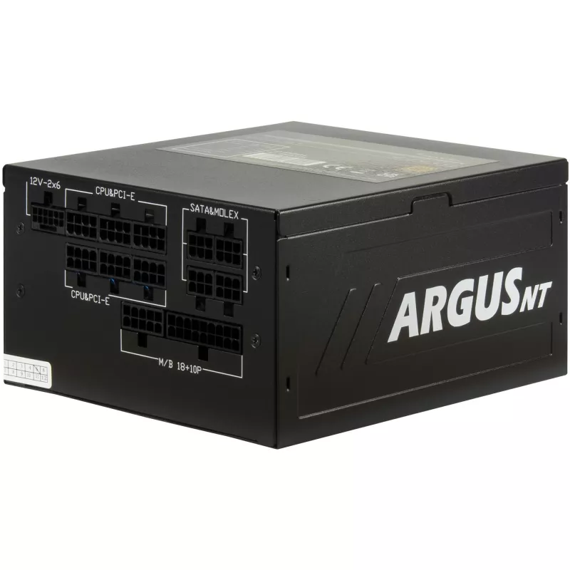 Fuente de alimentación Inter-Tech ArgusNT HA-1200BA4 de 1200 W, 80 PLUS Gold, ATX 3.1