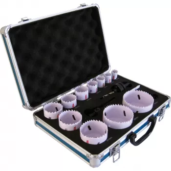 Makita D-47298 juego de sierras de corona BIM, 14 uds., 19–75 mm