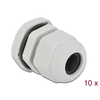Prensaestopas DeLOCK 60199 gris plástico 10 uds.