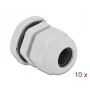 Prensaestopas DeLOCK 60199 gris plástico 10 uds.