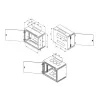 Rack de montaje en pared Triton 19 pulgadas rack montaje en pared 4U/250