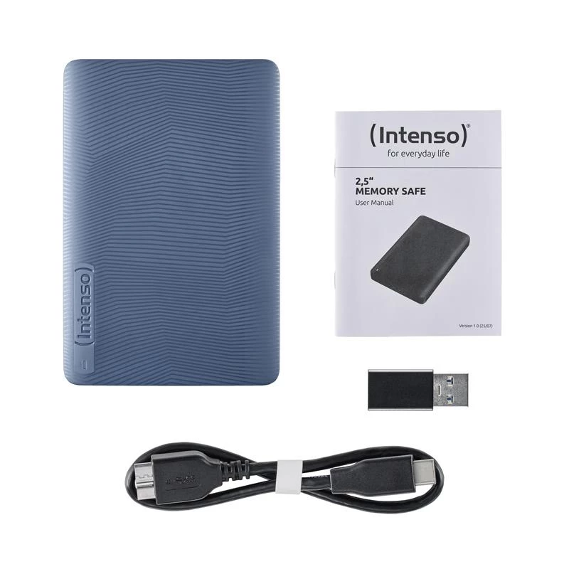 Disco duro externo | INTENSO | 1000 GB | Color Azul | 6029565