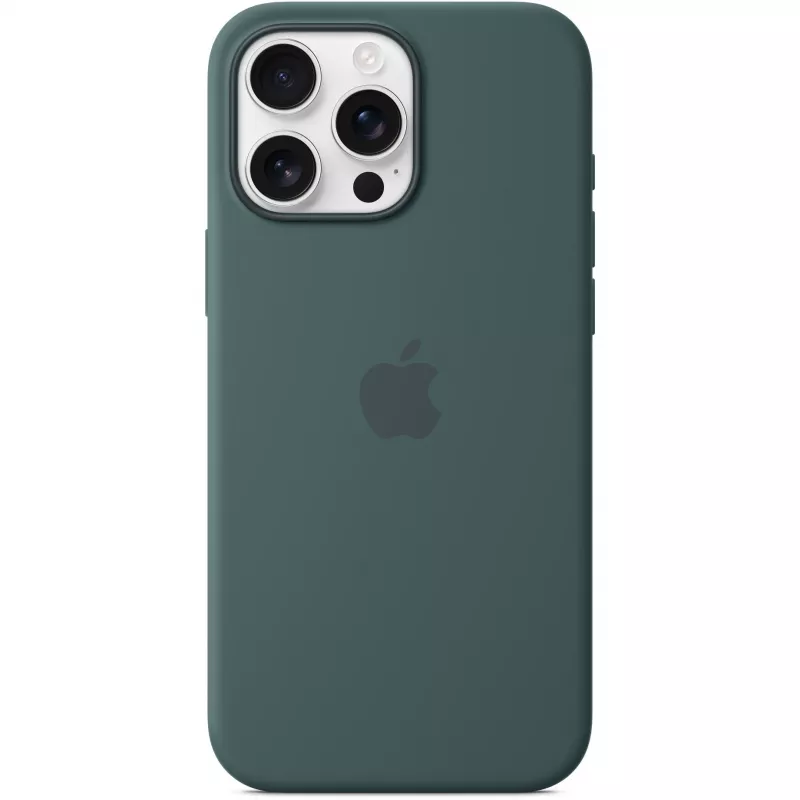 Funda de silicona con MagSafe para iPhone 16 Pro Max - Verde mar