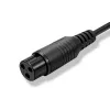 Cargador de batería QOLTEC cargador para e-bike 36V 42V 2A 3P GX16