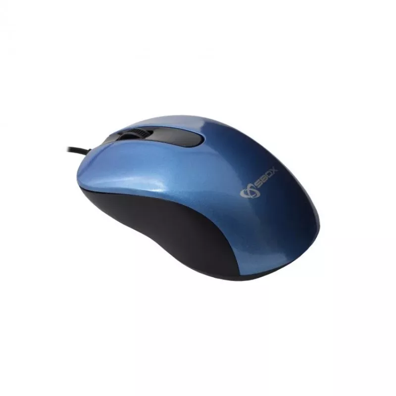 Sbox M-901 ratón óptico azul