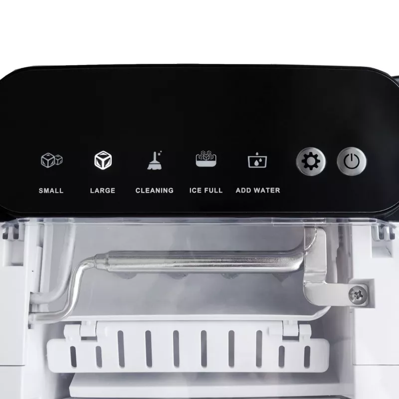 Máquina de cubitos de hielo BLAUPUNKT IMB301 — máquina de hielo compacta de sobremesa, producción automática de hielo