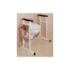 Sundo 15800 soporte para inodoro regulable con hueco para el periódico, blanco