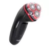 Afeitadora rotativa para hombre Mesko MS 2926 con recortadora negra, roja