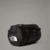 Bolsa duffel The North Face Base Camp S — 50 L, nailon/poliéster, negro/blanco