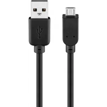 Wentronic 93918 Cable para teléfono móvil negro