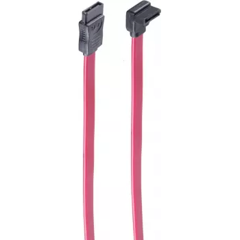 Cable SATA ShiverPeaks BS78243-0.5 0,5 m negro rojo