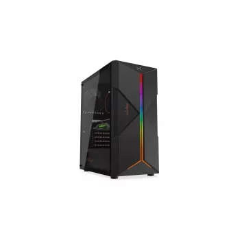 Krux ASTRAL - PC - negra - ATX - micro ATX - Mini-ITX - Gaming - 15,9 cm - 29 cm