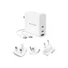 HYPER HJG140WW Cargador para dispositivos móviles Universal Blanco AC Carga rápida Interior