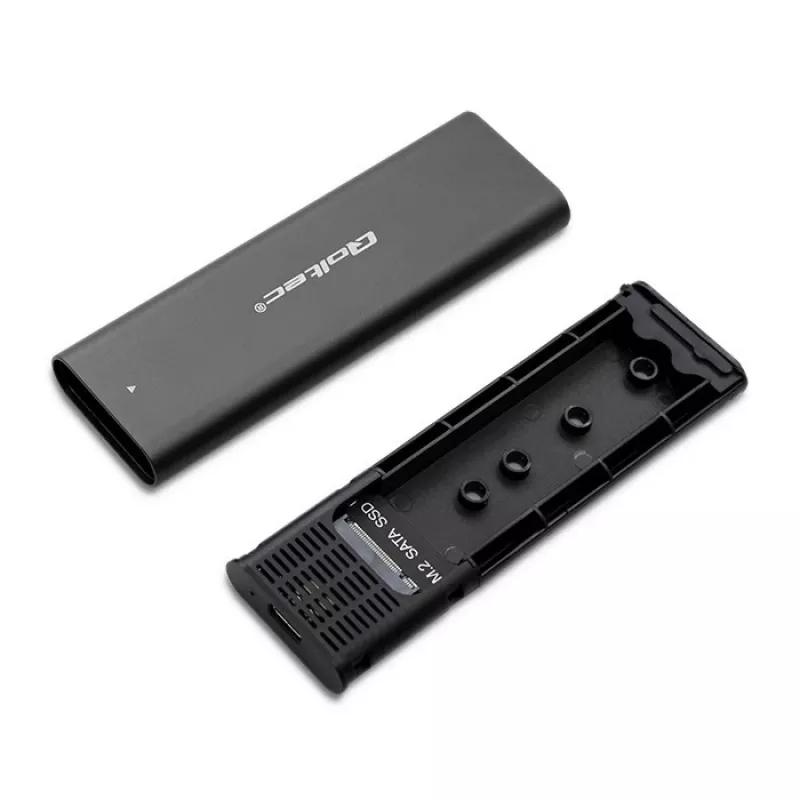 Caja | carcasa para discos M.2 SATA SSD | NGFF | USB Type-C