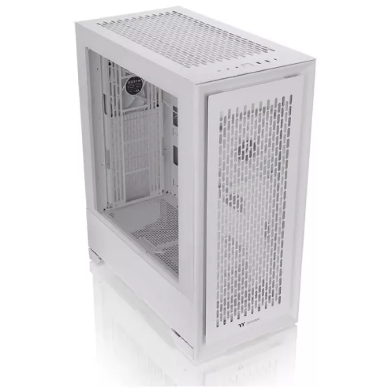 Caja Thermaltake CTE T500 TG Midi Tower Blanco Nieve Retail - Caja - ATX