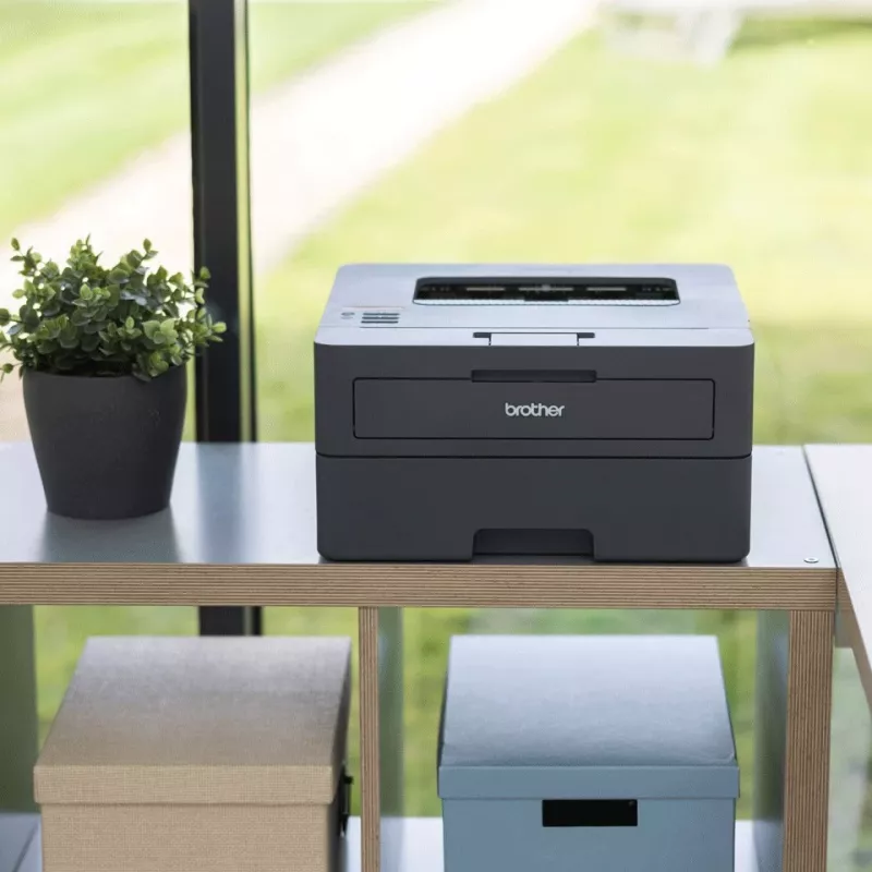 Impresora láser inalámbrica Brother HL-L2445DW, Láser, 1200 x 1200 DPI, A4, 32 ppm, impresión a doble cara, Negro