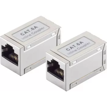 Adaptador ShiverPeaks 08-01045-2 Cat 6A — adaptador de conexión de red