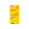 DeLOCK hub USB Type-C 10 Gbit/s 2x Type-A 2x Type-C cable de 35 cm