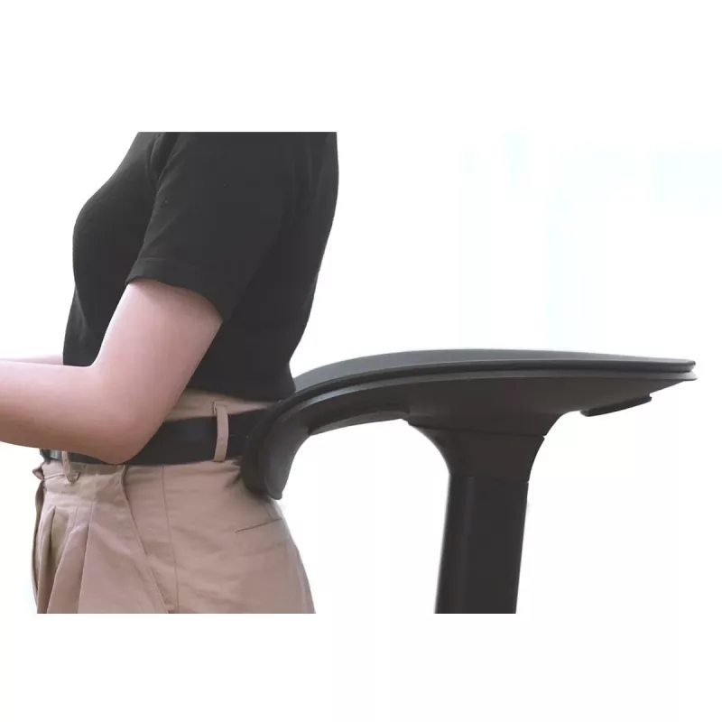 Silla ergonómica MACLEAN MC-872 — regulable en altura, con mecanismo basculante