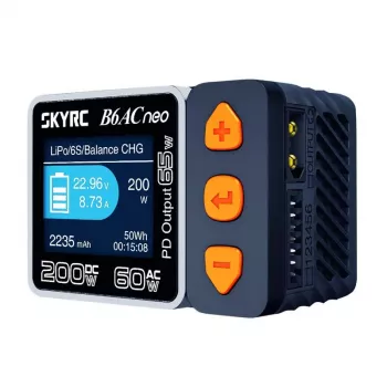 Cargador de baterías SkyRC B6AC Neo 10A AC DC LiPo Li-Ion LiFePO4