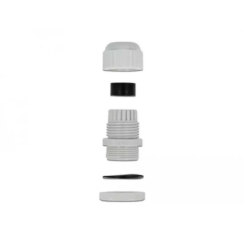 Prensaestopas DeLOCK 60197 gris plástico 10 uds.