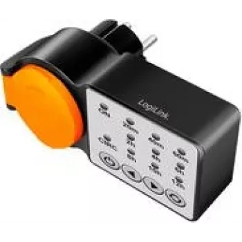 LogiLink temporizador exterior CEE 7/3 IP44 3600W (ET0015)