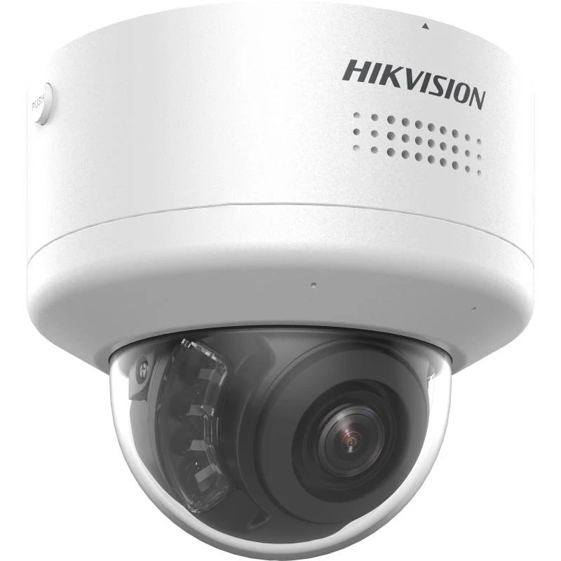 Cámara de vigilancia IP tipo domo Hikvision DS-2CD2747G2H-LIPTRZS2U/SL 2688x1520 interior y exterior