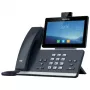 Yealink SIP-T58W teléfono IP con cámara CAM50, LCD de 7 pulgadas 1024x600, Bluetooth, Android 9.0, gris clásico