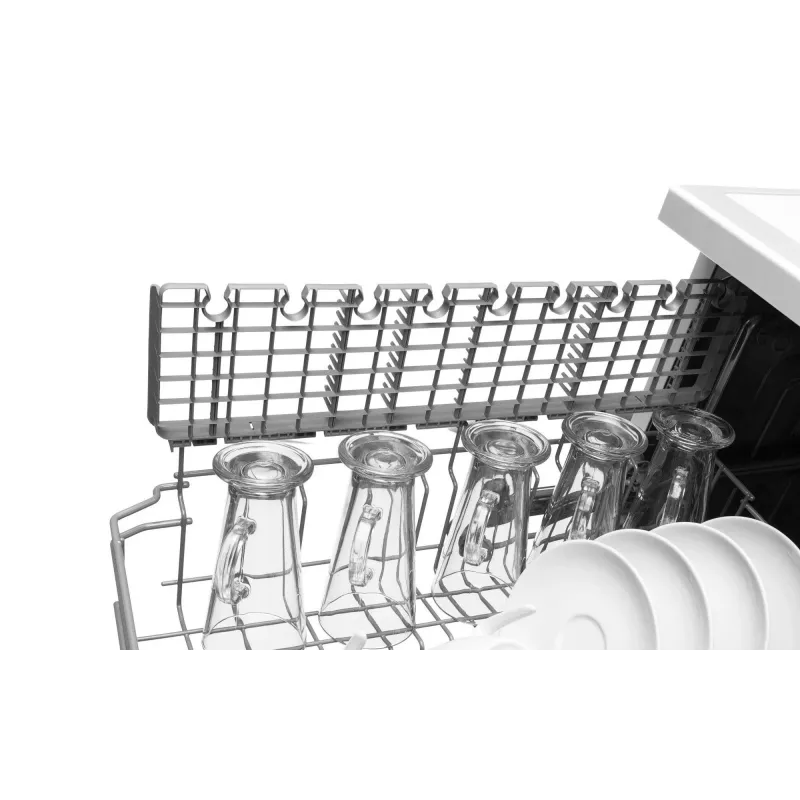 Amica DFM41E6qWMG lavavajillas de libre instalación, 10 cubiertos, 6 programas, 49 dB, clase energética E, blanco