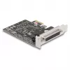 Adaptador RS-232 VGA interno DeLOCK 66324 PCIe conector hembra negro