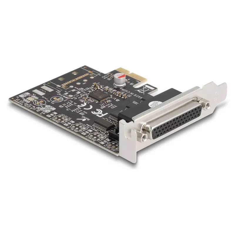 Adaptador RS-232 VGA interno DeLOCK 66324 PCIe conector hembra negro