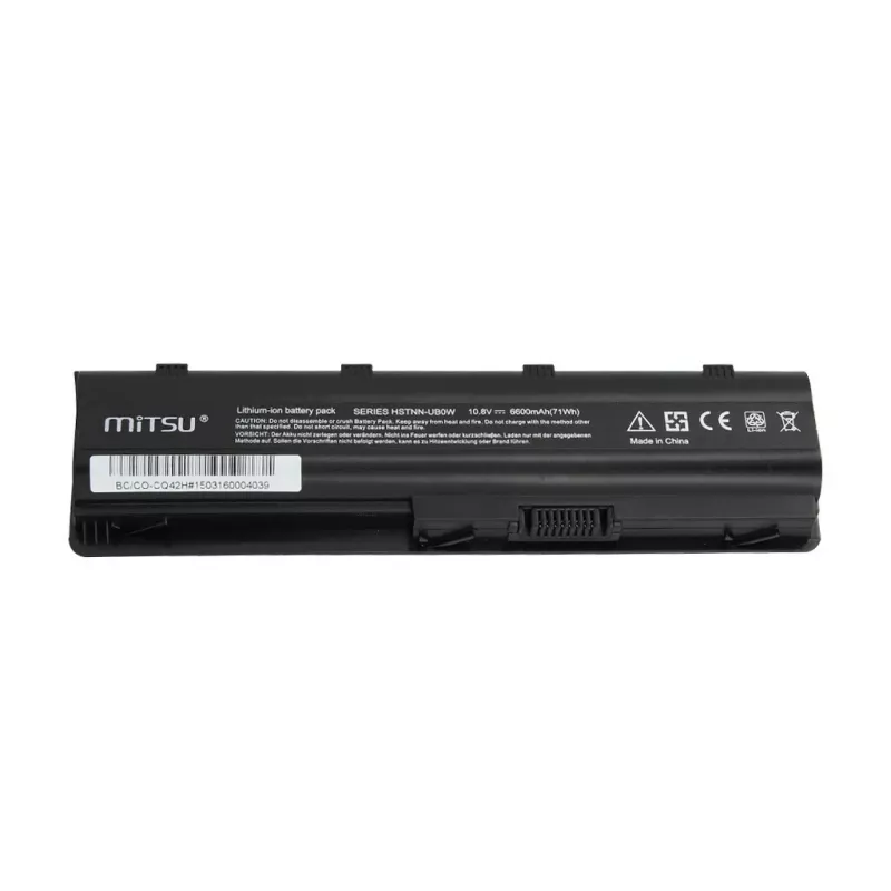 Batería para Compaq Presario CQ42, CQ62, CQ72 6600 mAh (71 Wh) 10,8 - 11,1 voltios