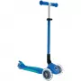 Primo Foldable Plus Lights, patinete azul oscuro/turquesa