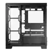 Caja MODECOM Volcano SPACE MIDI USB 3.0 X 2 CYPE-C negra
