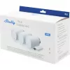 Shelly BLU TRV pack de 3 uds. de termostatos para radiador con BLU Gateway Gen3, blanco