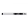 Conmutador gestionado L2/L3 Ubiquiti UniFi USW-24-POE, 24x Gigabit Ethernet (16x PoE+), 2x SFP, 1U, plateado