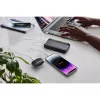Batería externa INTENSO 7350050 — 20000 mAh, 1× USB-A + 2× USB-C, 100 W de potencia de salida total, negra/gris