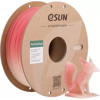 PLA UV 1,75mm ROJO 1kg ESUN 3D FILAMENT (PLA-UV CC175UV-R1P1)