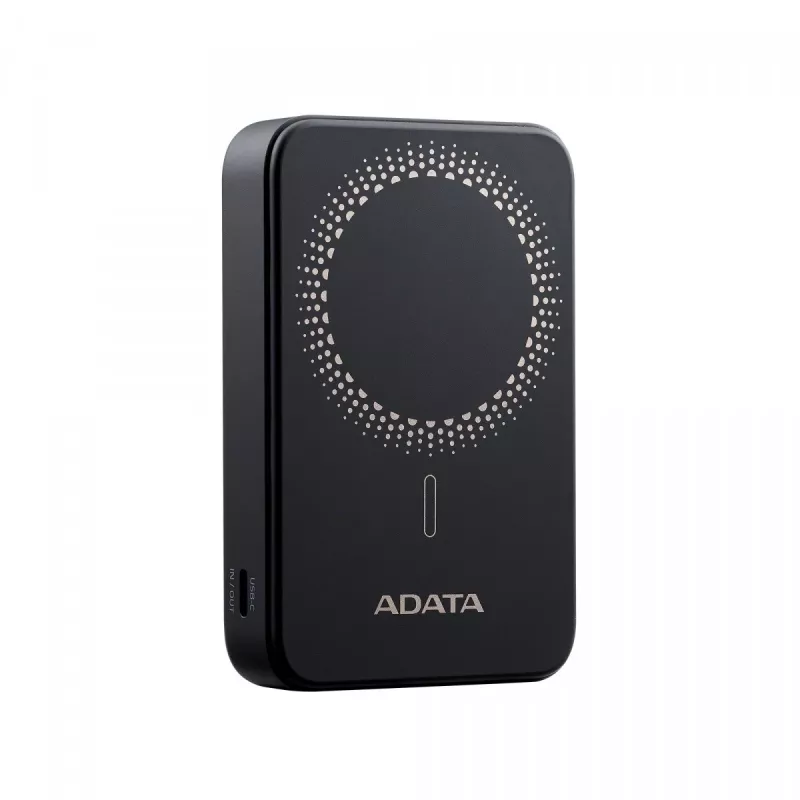 Batería externa ADATA PR100-12BK polímero de litio (LiPo) 10000 mAh carga inalámbrica negro