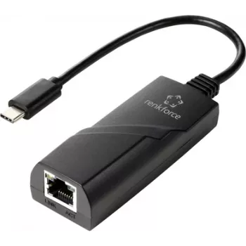 Renkforce RF-TCA-330 Adaptador de red 1000 Mbit/s USB-C® (USB 3.2 Gen 1), LAN (10/100/1000 Mbit/s) (RF-6032274)