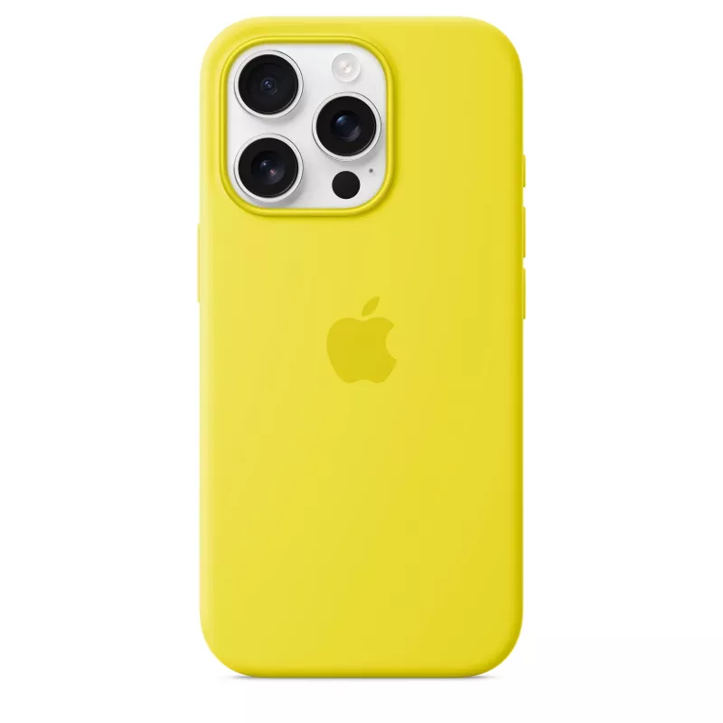 Funda de silicona con MagSafe para iPhone 16 Pro - Carambola
