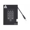 Apricorn SSD externo 2,5 1TB Aegis Padlock Fortress USB 3.0 256-bit AES-XTS, FIPS 140-2 Lvl2, 4user (A25-3PL256-S1000F)