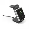 DELOCK 66941 Cargador inalámbrico 3 en 1 para smartphone smartwatch auriculares USB Type-C 15 W interior negro