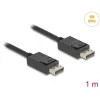 Cable DisplayPort DeLOCK 81174 1 m negro DisplayPort a DisplayPort